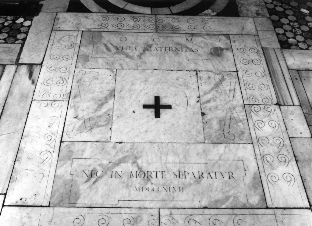 lapide tombale - manifattura romana (sec. XVI)